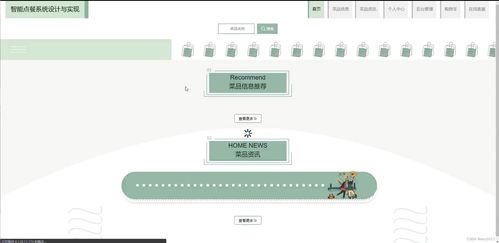 基于SSM與JSP的智能點餐系統(tǒng)設(shè)計與實現(xiàn)